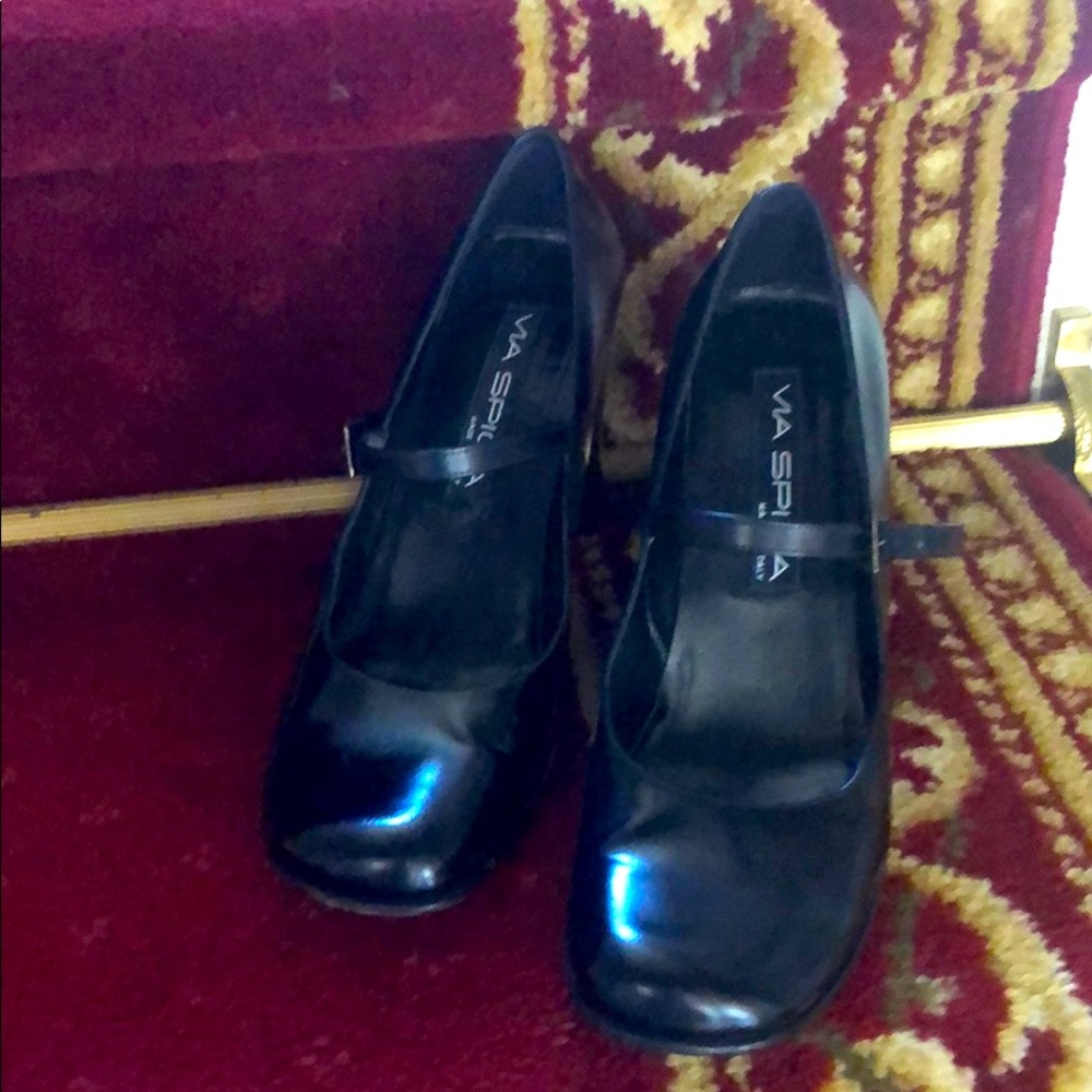 VIA SPIGA LEATHER SHOES